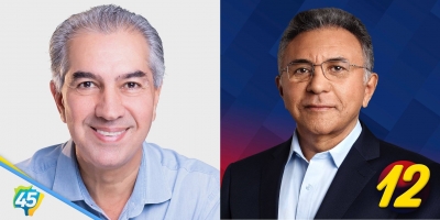 Azambuja (PSDB) e Odilon (PDT) vão para o 2º turno em MS; veja como foi a porcentagem de cada um.